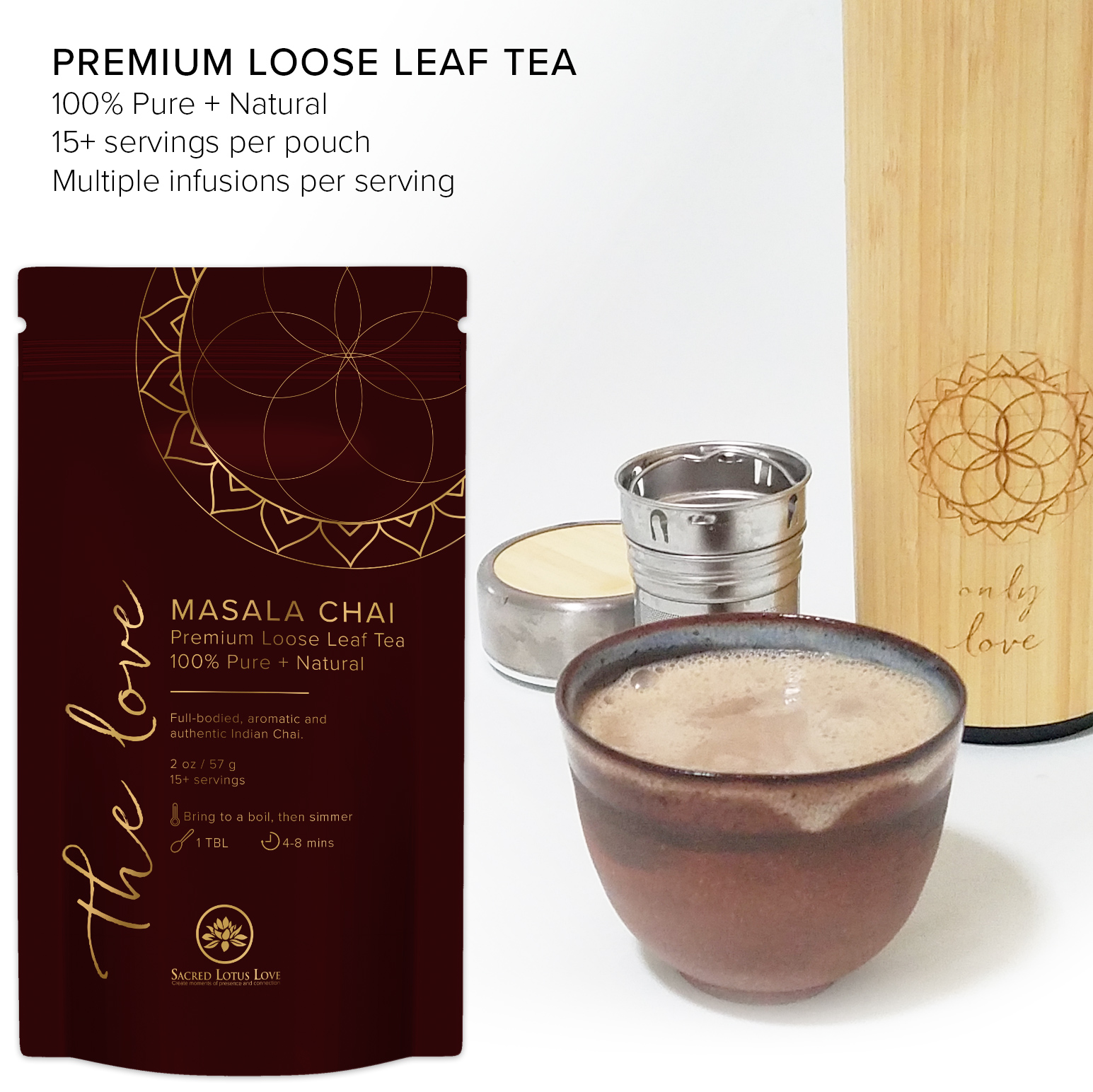 Organic Masala Chai (Whole Leaf) - Samovar Tea