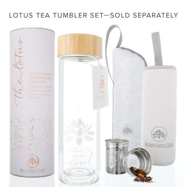 Accessory Pack for Lotus Tea Tumbler by Sacred Lotus Love