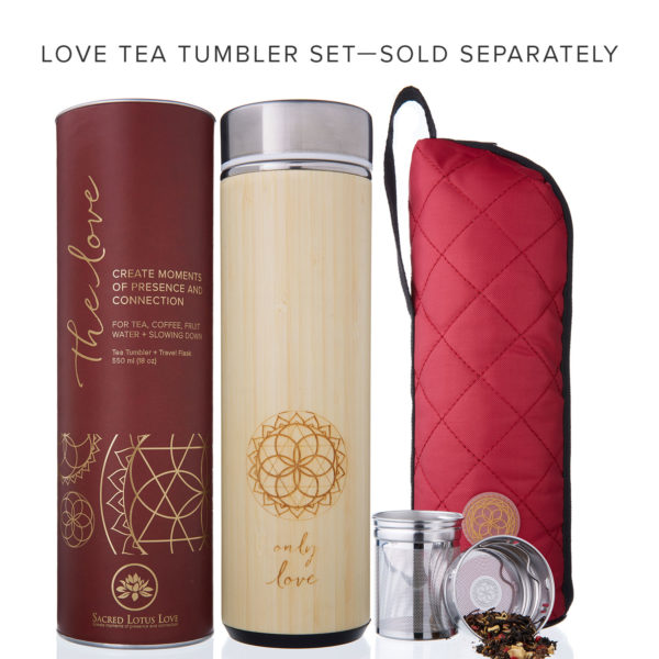 Accessory Pack for Love Tea Tumbler by Sacred Lotus Love