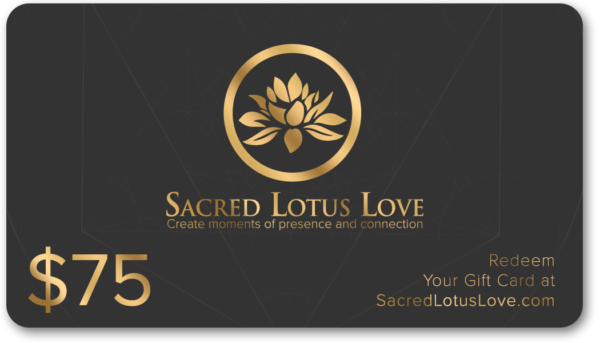 Sacred Lotus Love Gift Card $75